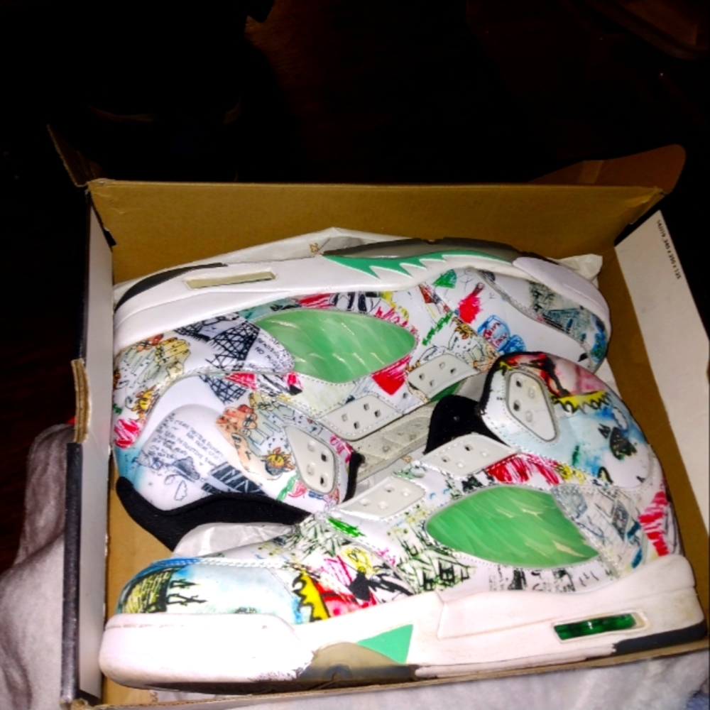 Men's Authentic Jordan Retro 5 "Wings"